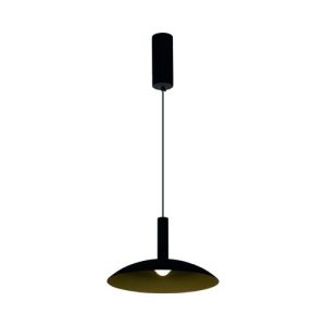 מנורת תליה VELA 11W 30CM גוף שחור אור חם