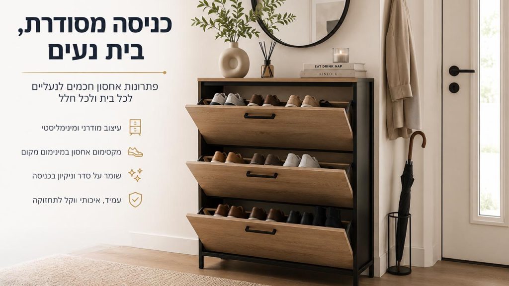 כך תשמרו על כניסה מסודרת ונעימה לבית