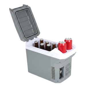 צידנית חשמלית לרכב 8 ליטר ARTOS FRIDGE CAMP צבע אפור