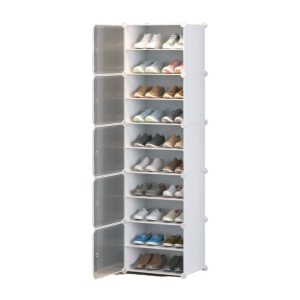 ארון נעליים מודולרי Stackable Shoe Organizer - פתרון אחסון חכם
