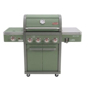 גריל גז קולמן רבולושן 4 מבערים + כירת צד דגם G53241 - ירוק