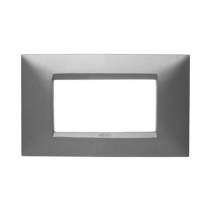 מסגרת 4 מקומות למפסקי ניסקו Nisko Switch 4M Frame צבע מאט גרפיט Graphite