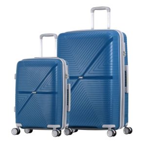סט מזוודות קשיחות מתרחבות Hard Shell Expandable Luggage Set גודל 20/28 צבע כחול Blue