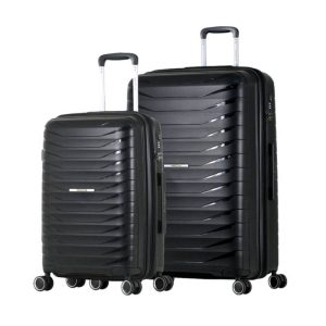 סט מזוודות קשיחות מתרחבות Hard Shell Expandable Luggage Set | גודל 21/29 אינץ | צבע שחור Black