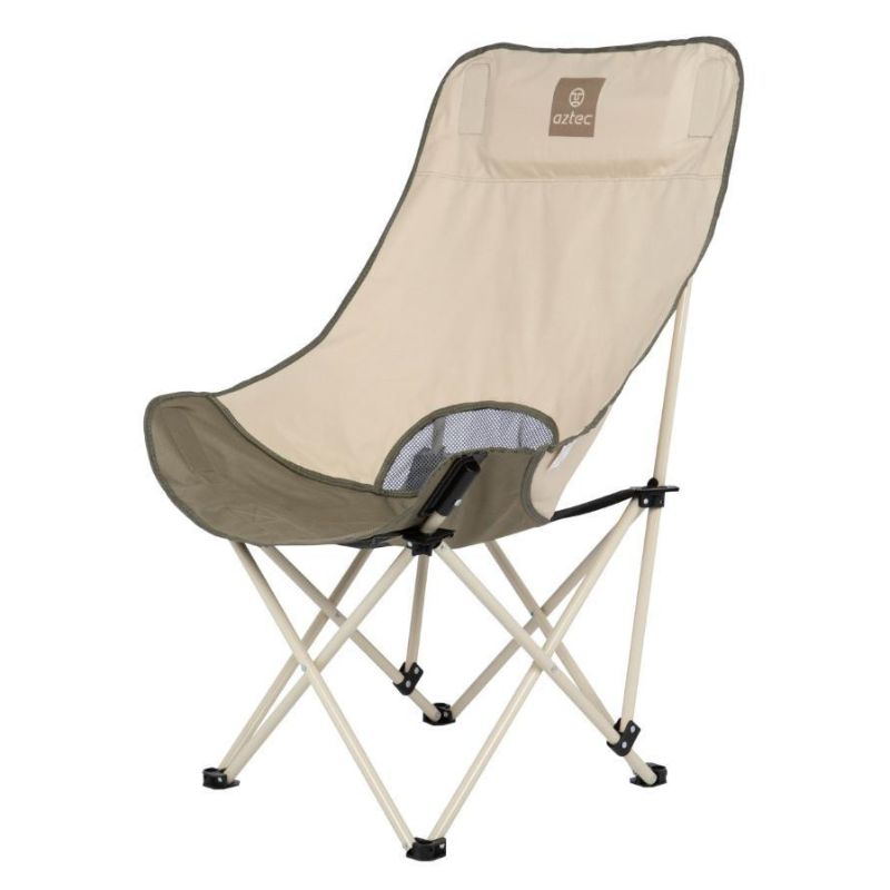 זוג כסאות קמפינג מתקפלים אצטק Aztec LYO X2 Sage Camping Chairs צבע בז' Beige 
