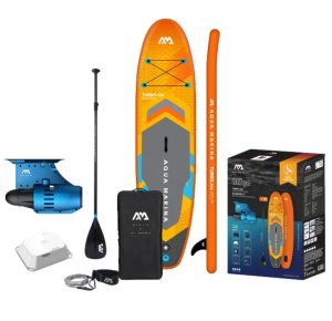 סאפ חשמלי ממונע אקווה מרינה סנפיר כחול Aqua Marina AMgo 330PFS SUP