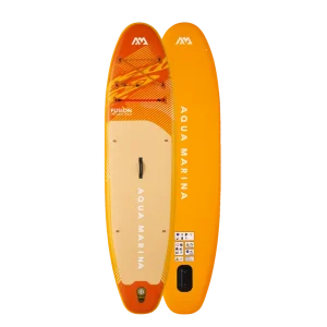 סאפ מתנפח קומפקטי אקווה מרינה פיוז'ן Aqua Marina Fusion SUP Board צבעוני מודפס Colorful סאפ מתנפח קומפקטי אקווה מרינה פיוז'ן Aqua Marina Fusion SUP Board צבעוני מודפס Colorful